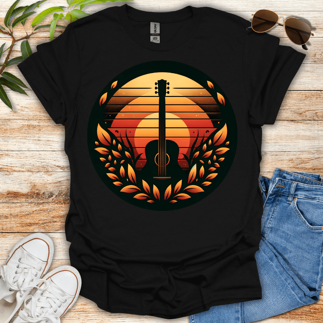 Sunset Strings Tee