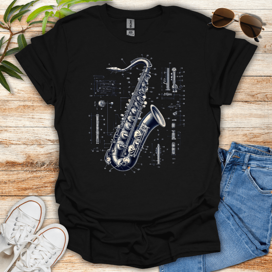 Wind Print Tee