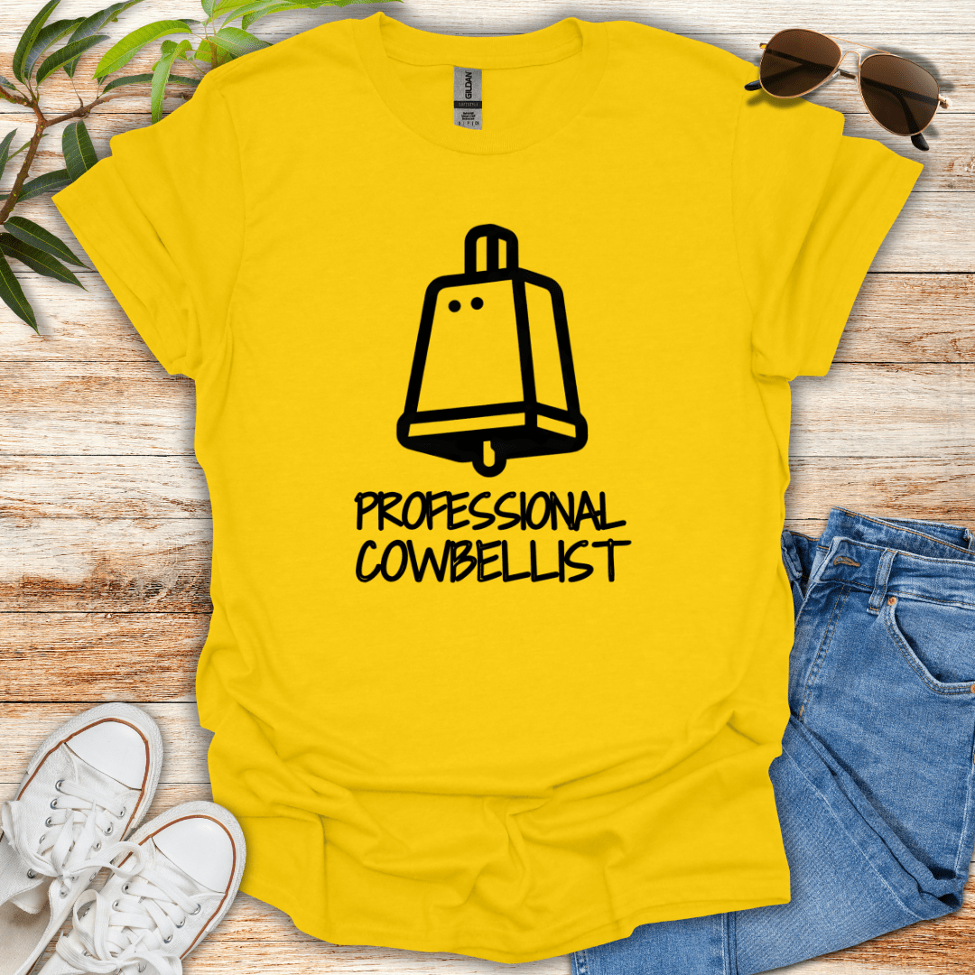 Professional Cowbellist Light Tee