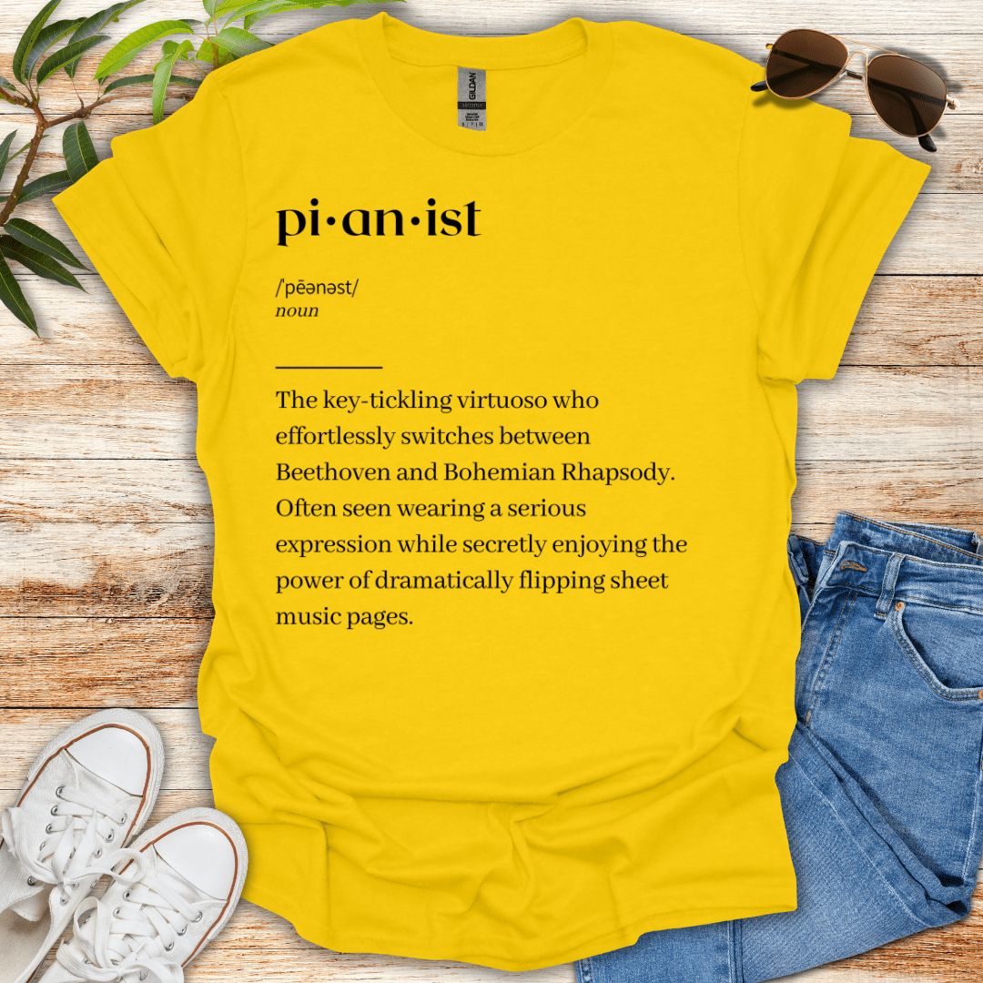 Definition - Pianist Tee
