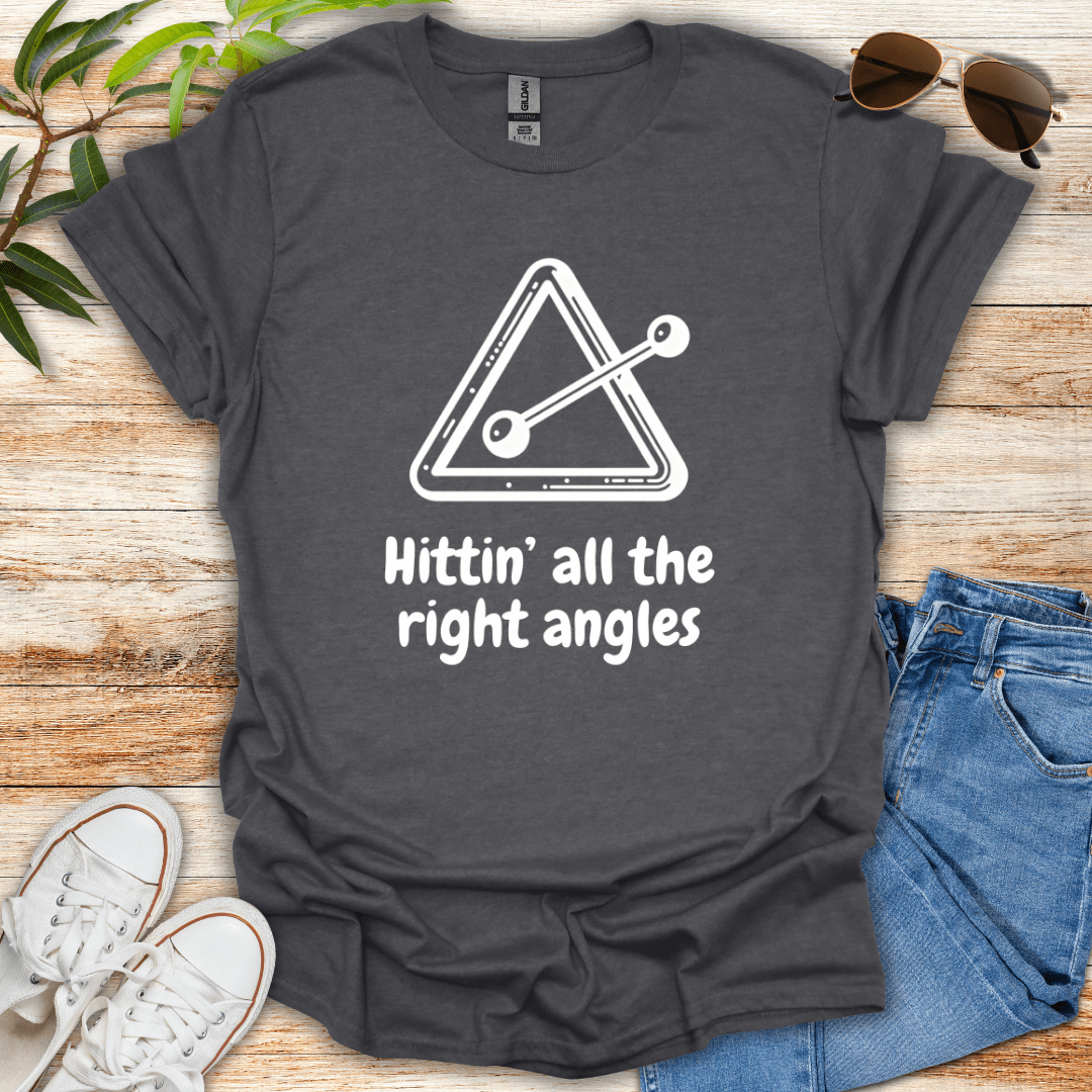 All the Angles Dark Tee