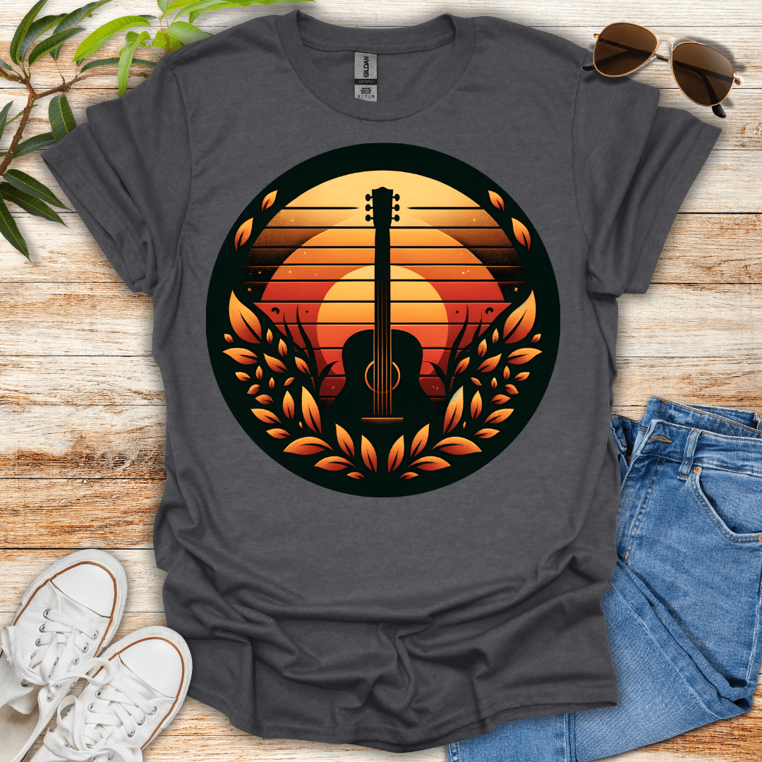 Sunset Strings Tee