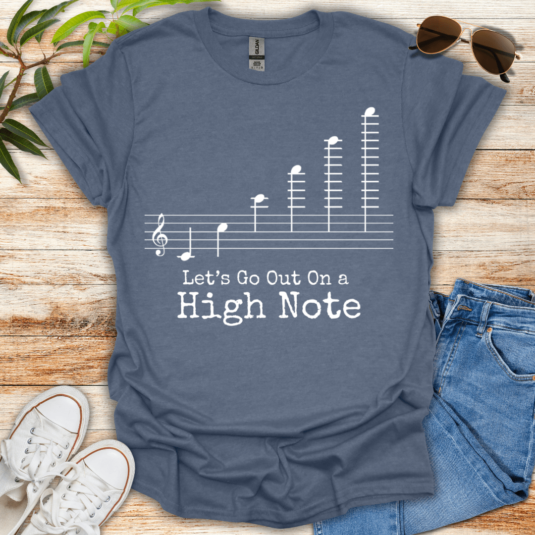 High Note Dark Tee