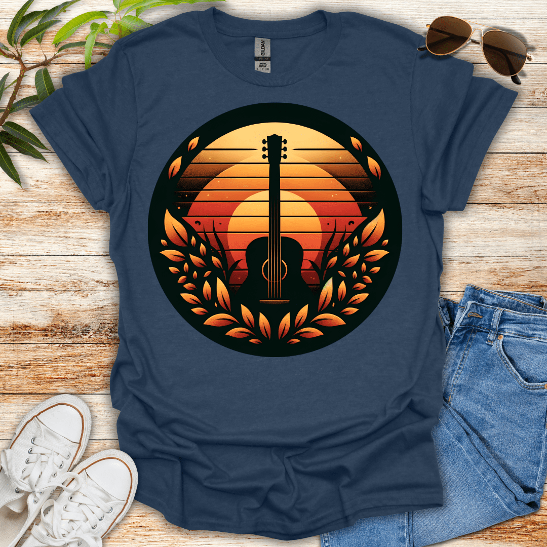 Sunset Strings Tee