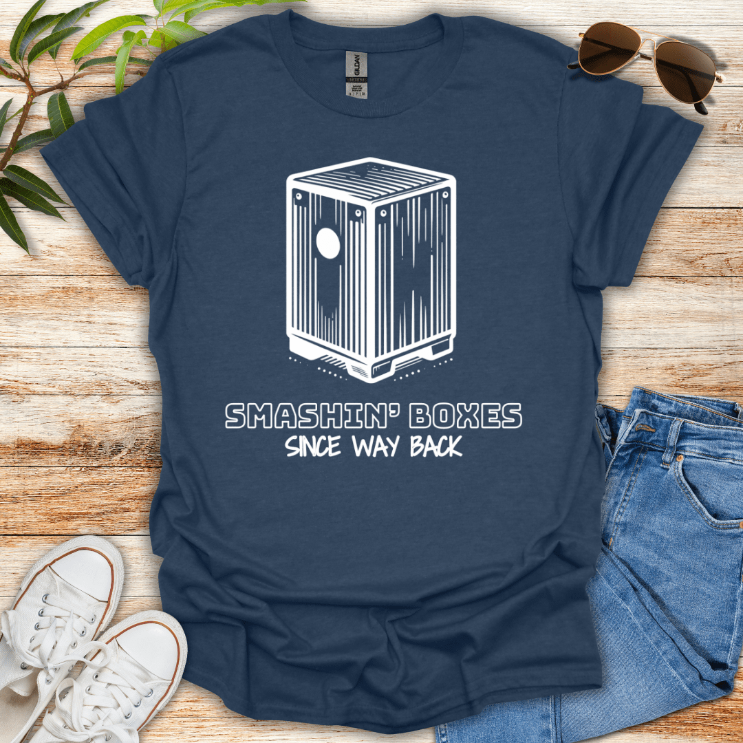 Smashin Boxes Dark Tee