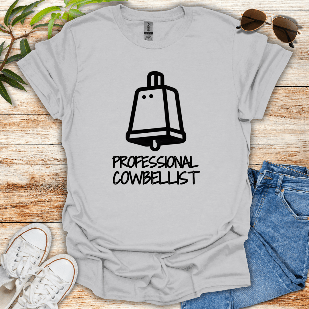 Professional Cowbellist Light Tee