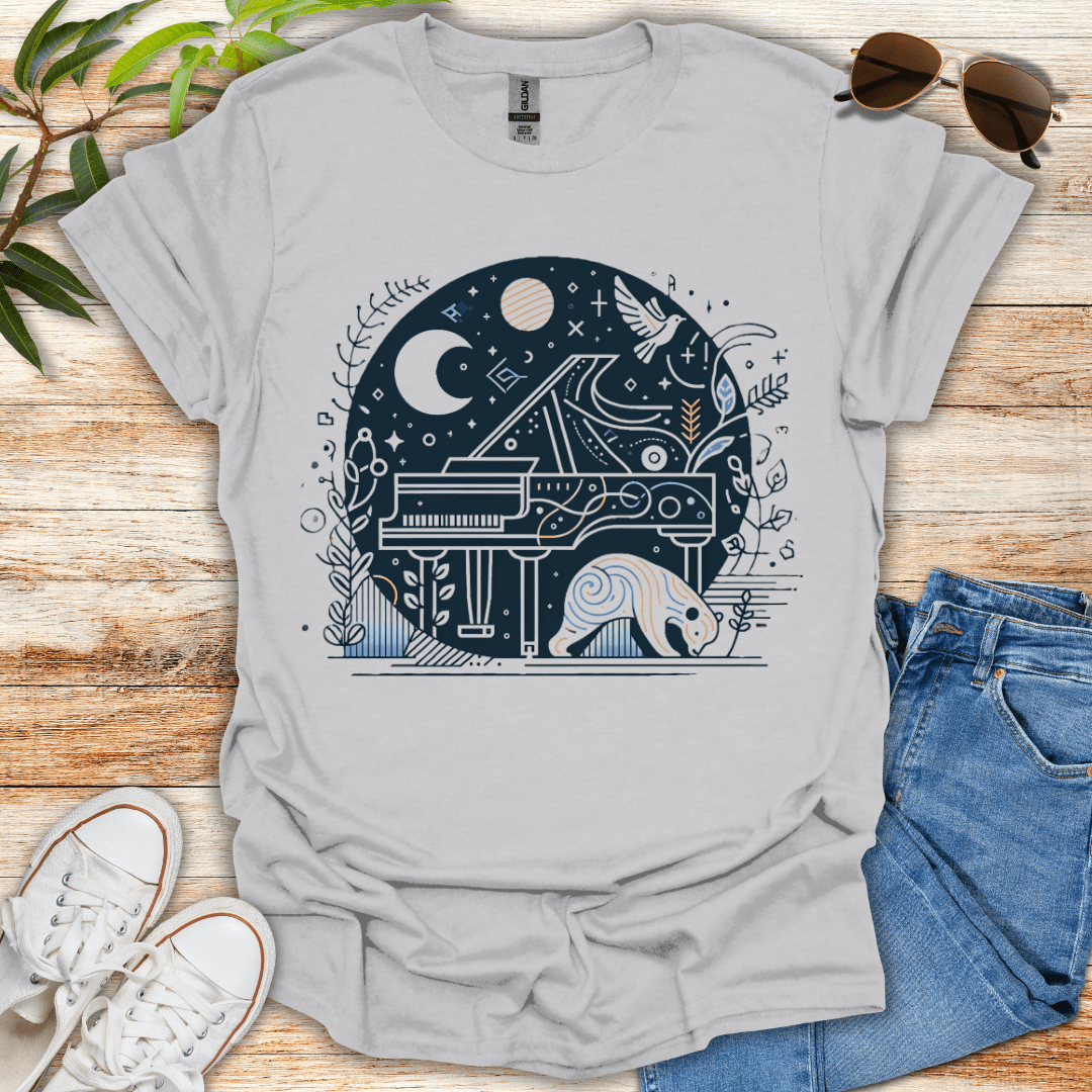 Piano Bear Tee