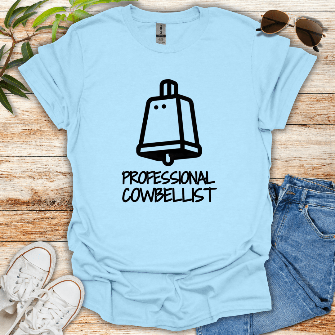 Professional Cowbellist Light Tee
