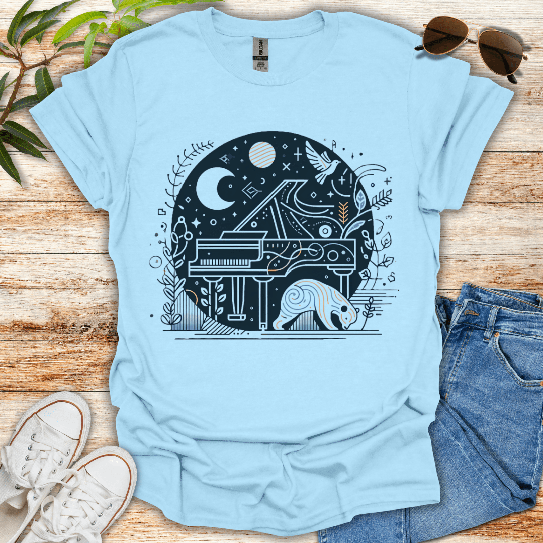 Piano Bear Tee