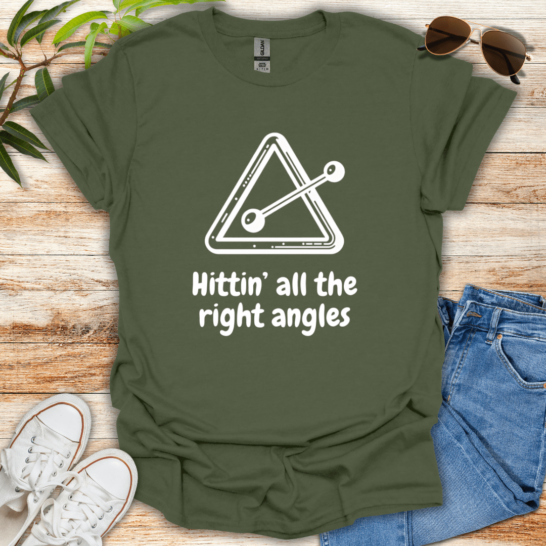 All the Angles Dark Tee