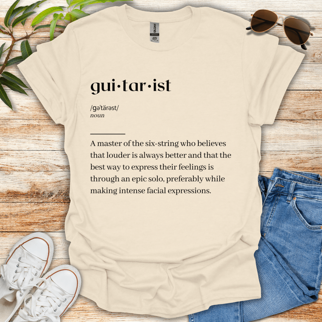 Definition - Guitarist Tee