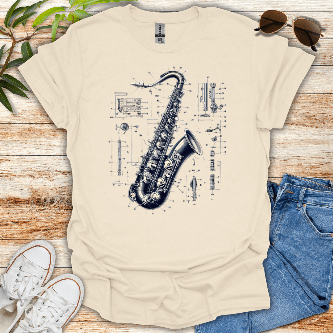 Wind Print Tee