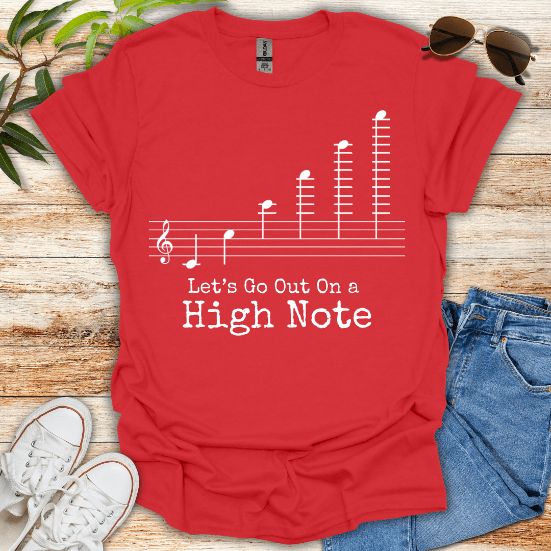 High Note Dark Tee