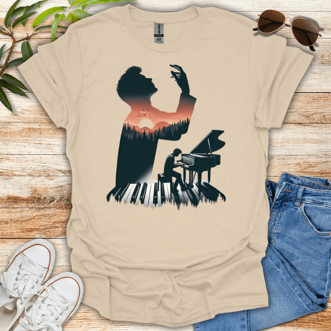 Silhouette Keys Tee