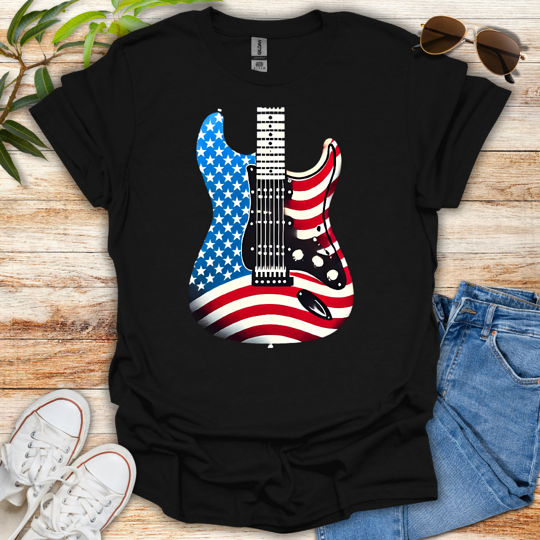 Stars Stripes and Strings Tee