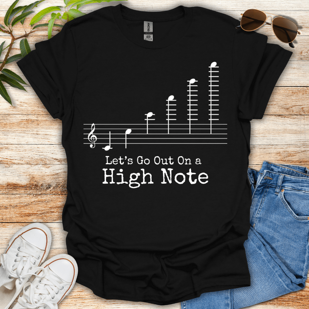 High Note Dark Tee