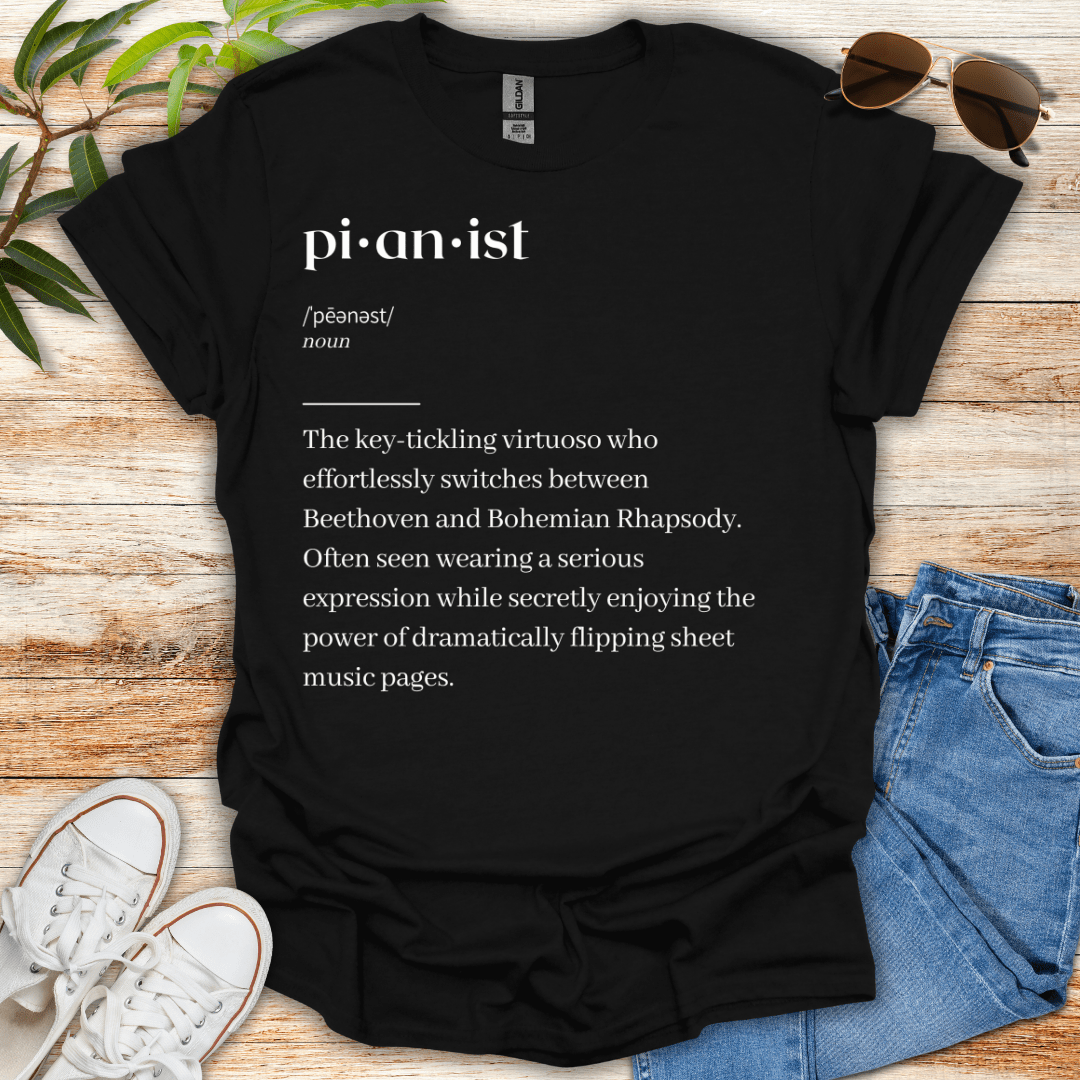 Definition - Pianist Tee