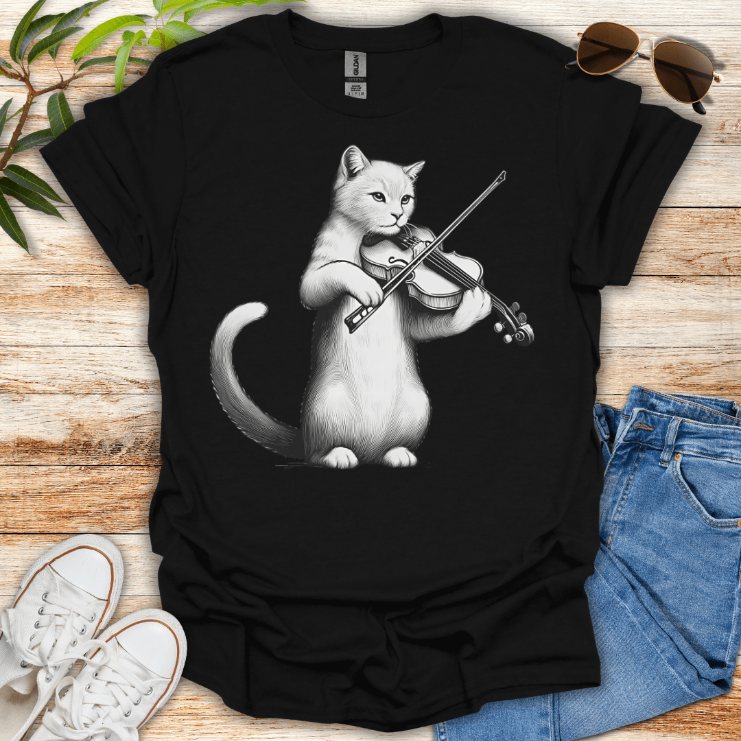 Cat Strings Tee