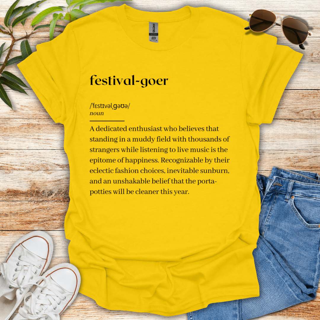 Definition - Festival Goer Tee