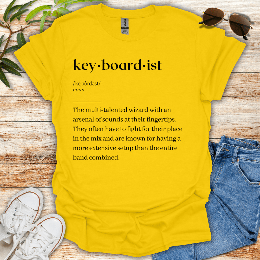 Definition - Keyboardist Tee