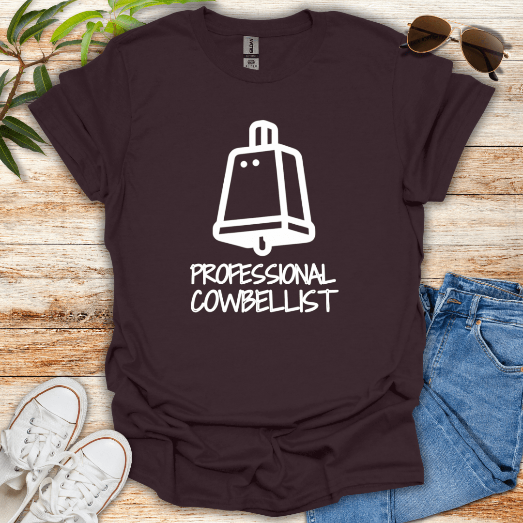 Professional Cowbellist Dark Tee