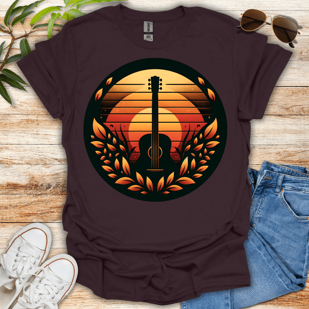 Sunset Strings Tee