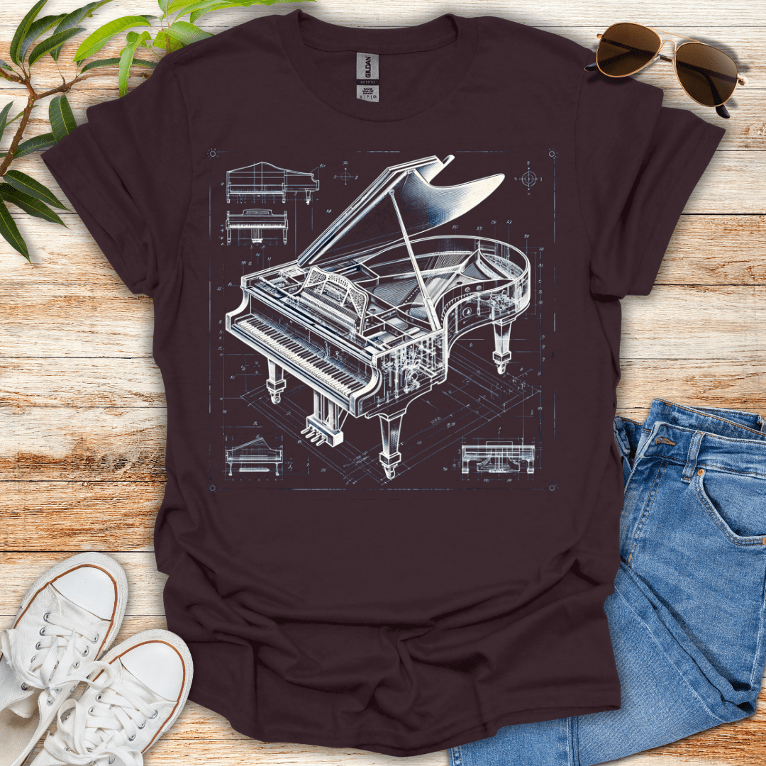 Piano Print Tee