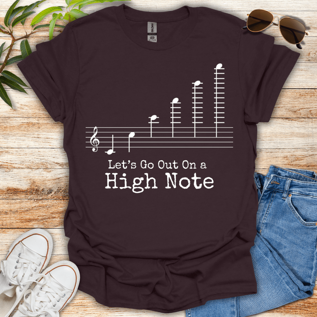 High Note Dark Tee