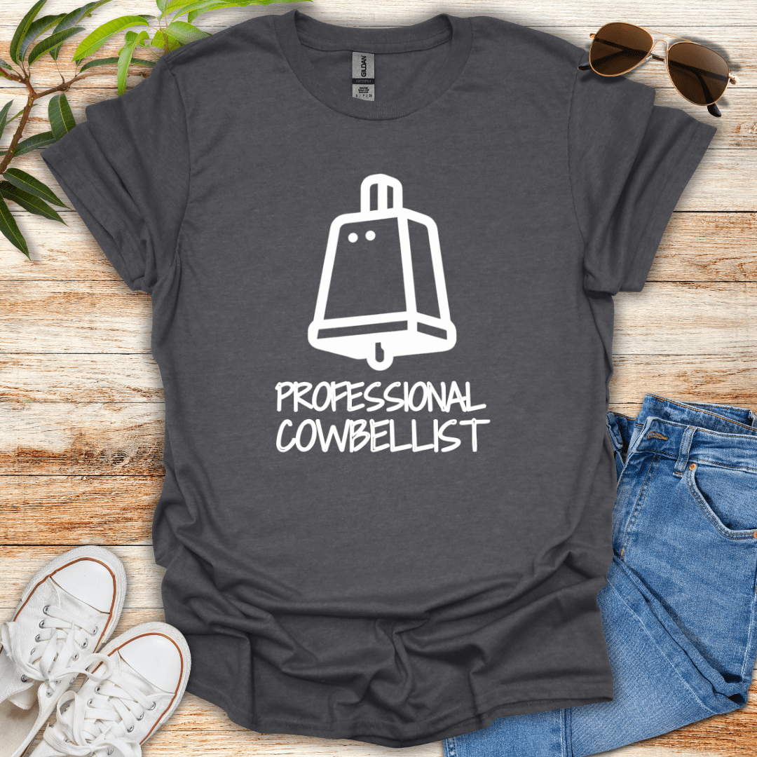 Professional Cowbellist Dark Tee