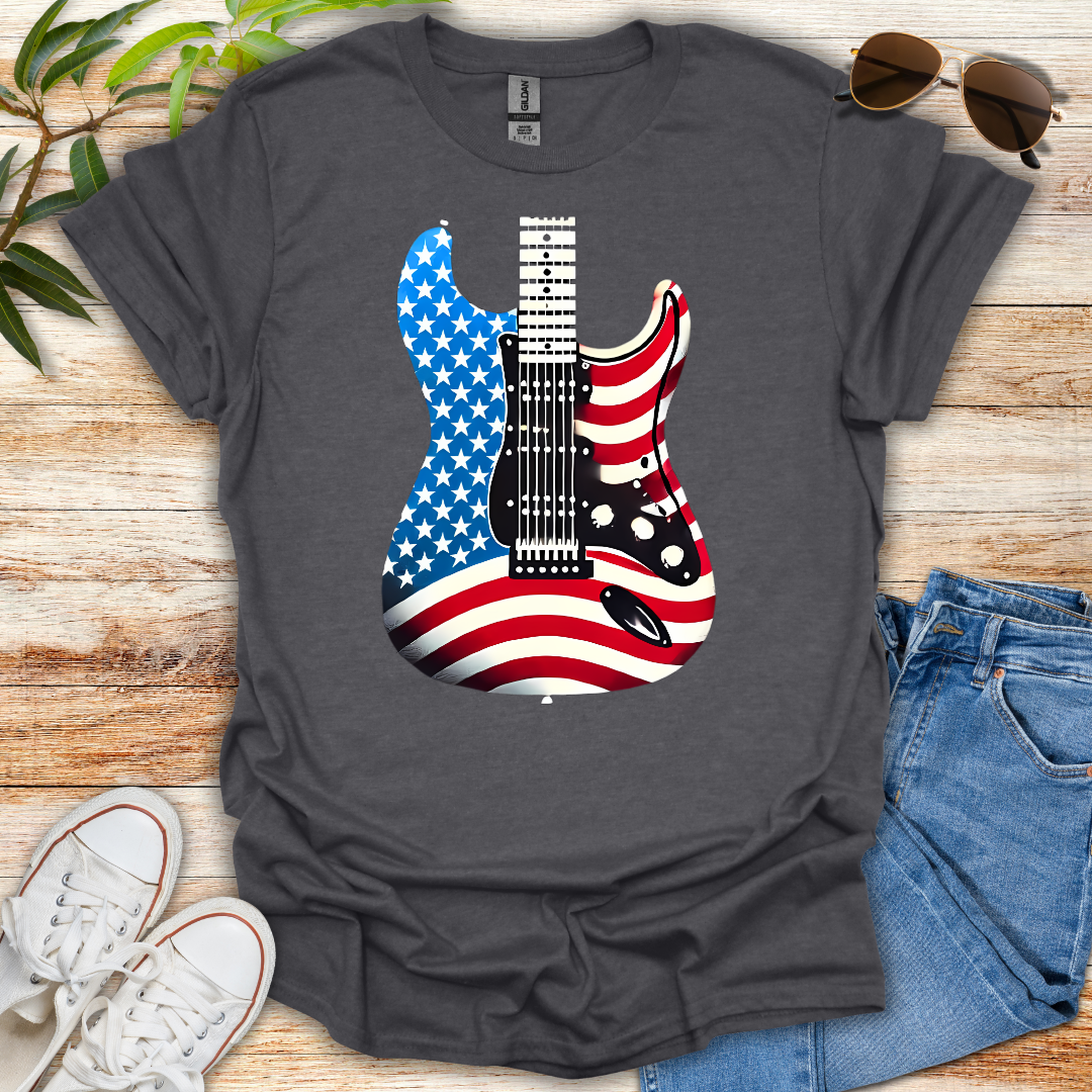 Stars Stripes and Strings Tee