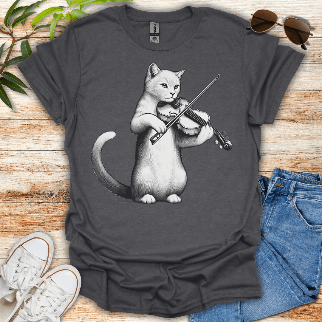 Cat Strings Tee