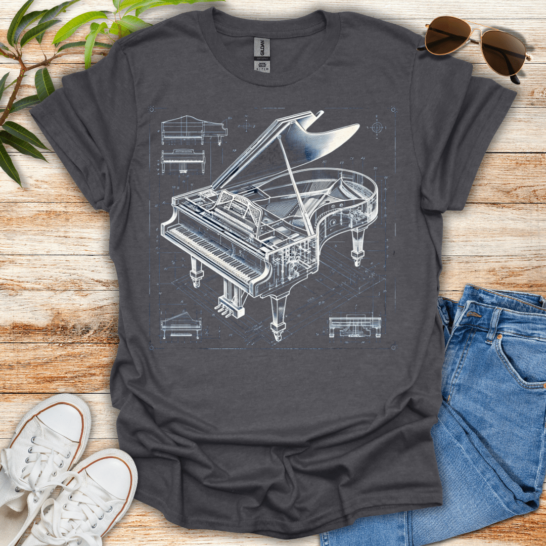 Piano Print Tee