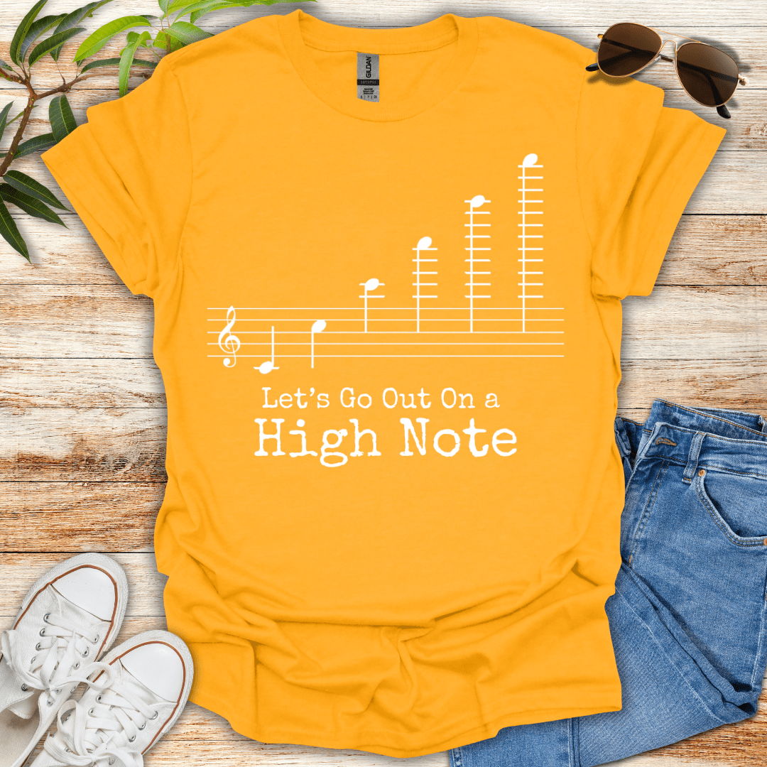 High Note Dark Tee