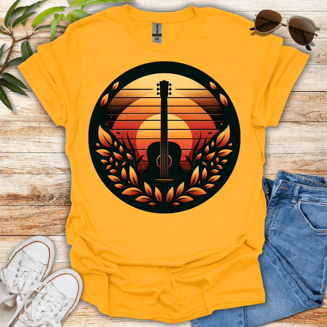 Sunset Strings Tee