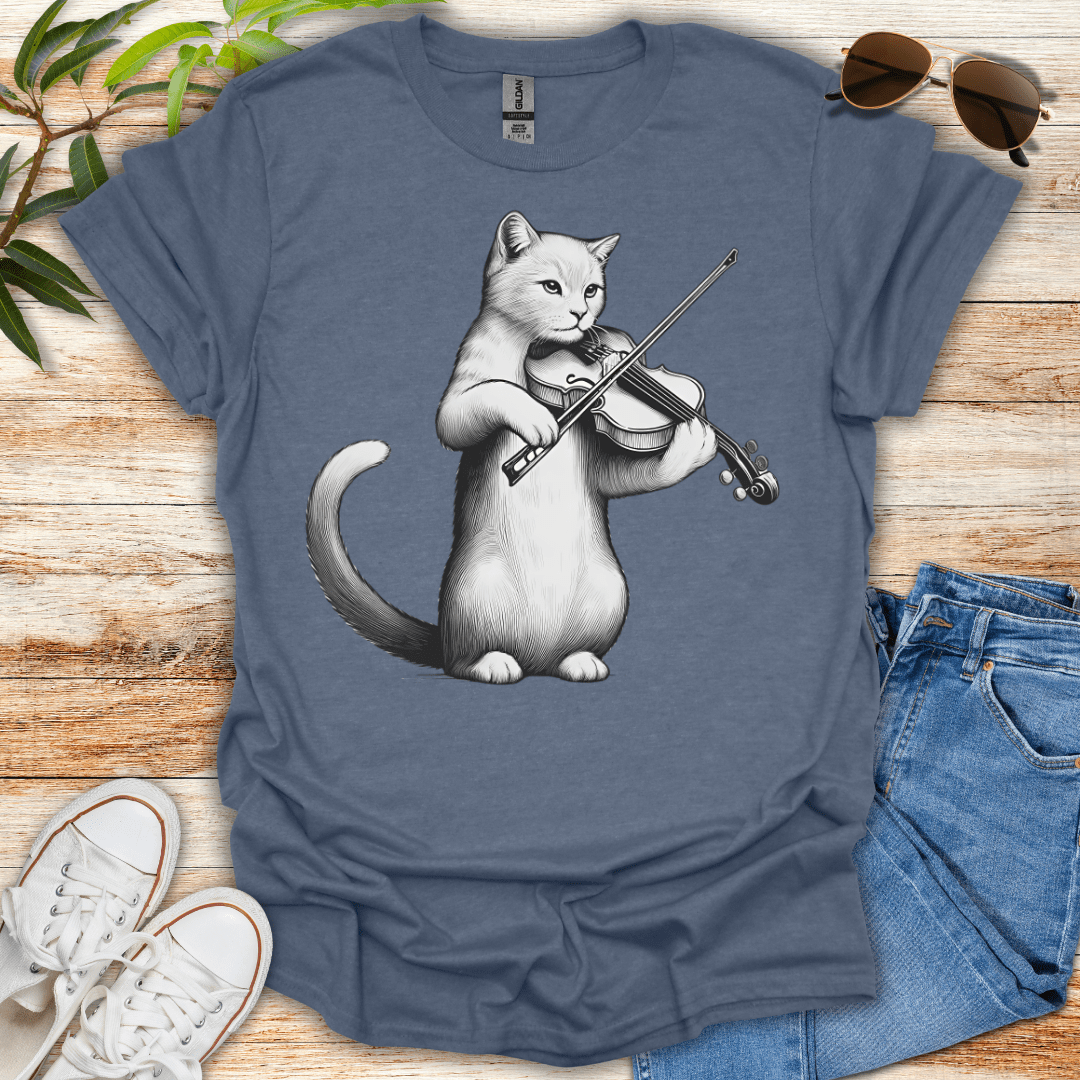 Cat Strings Tee