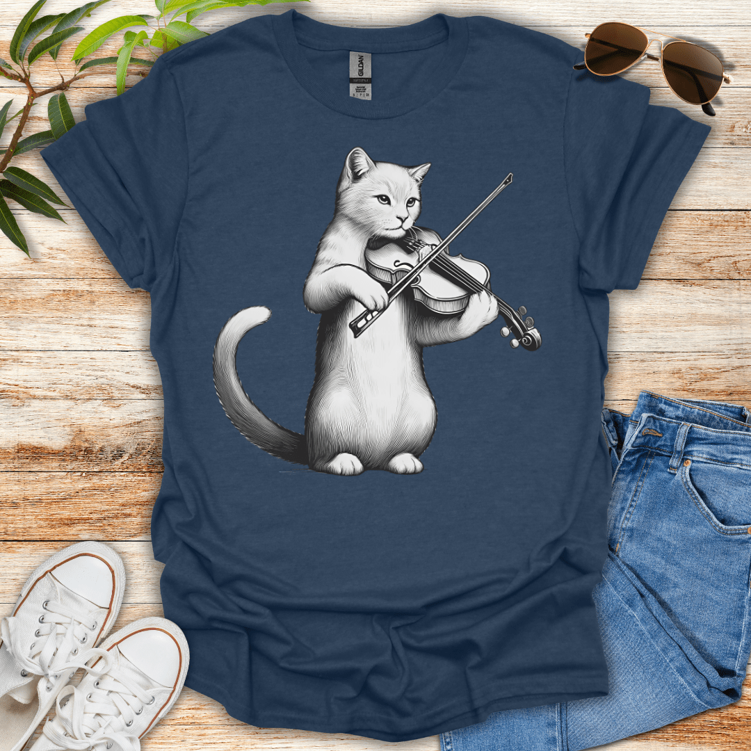 Cat Strings Tee