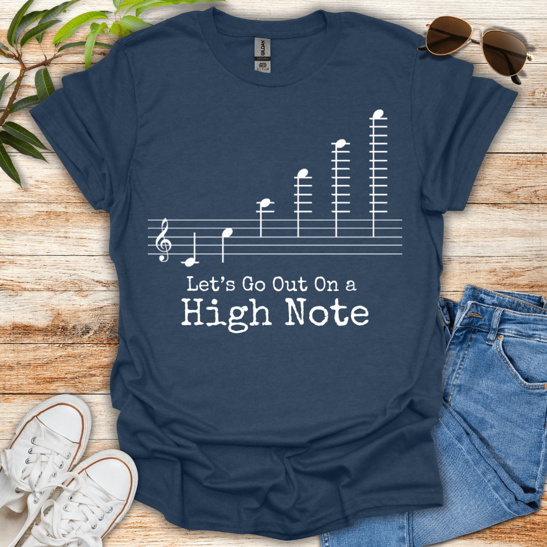 High Note Dark Tee