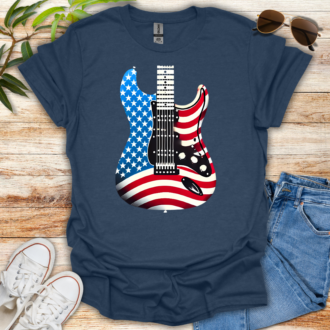 Stars Stripes and Strings Tee