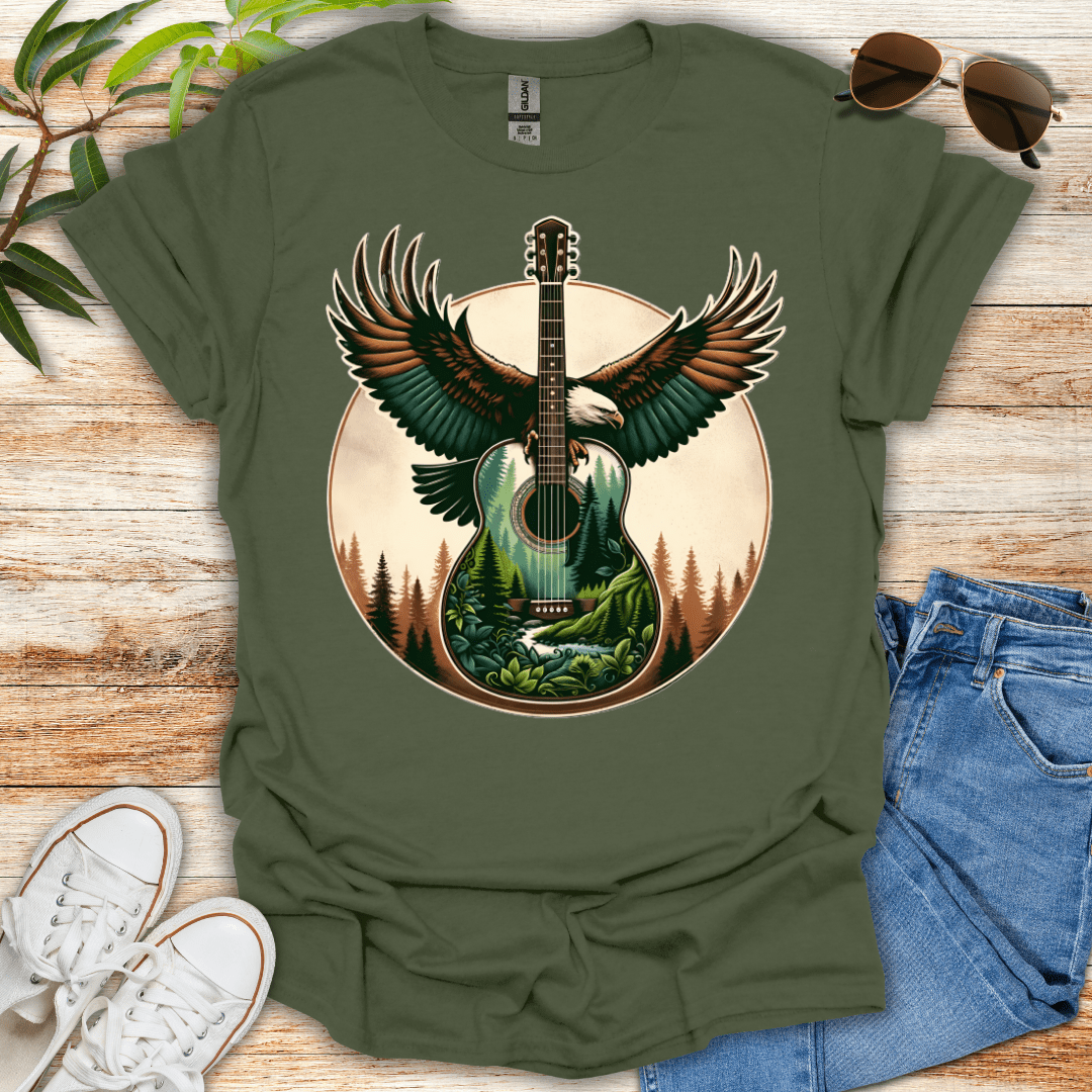 Eagle's serenade Short Sleeve Tee