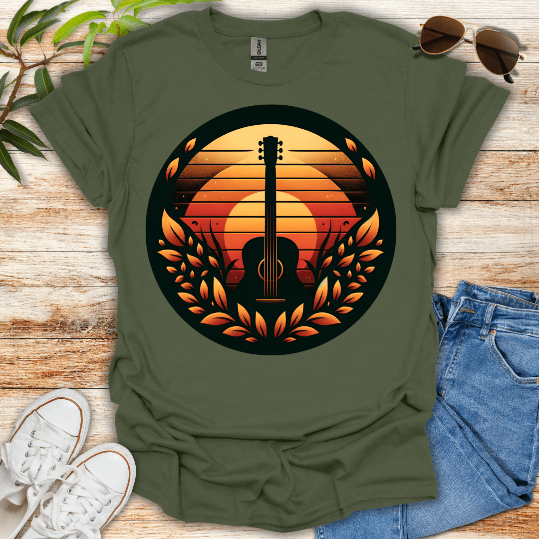 Sunset Strings Tee