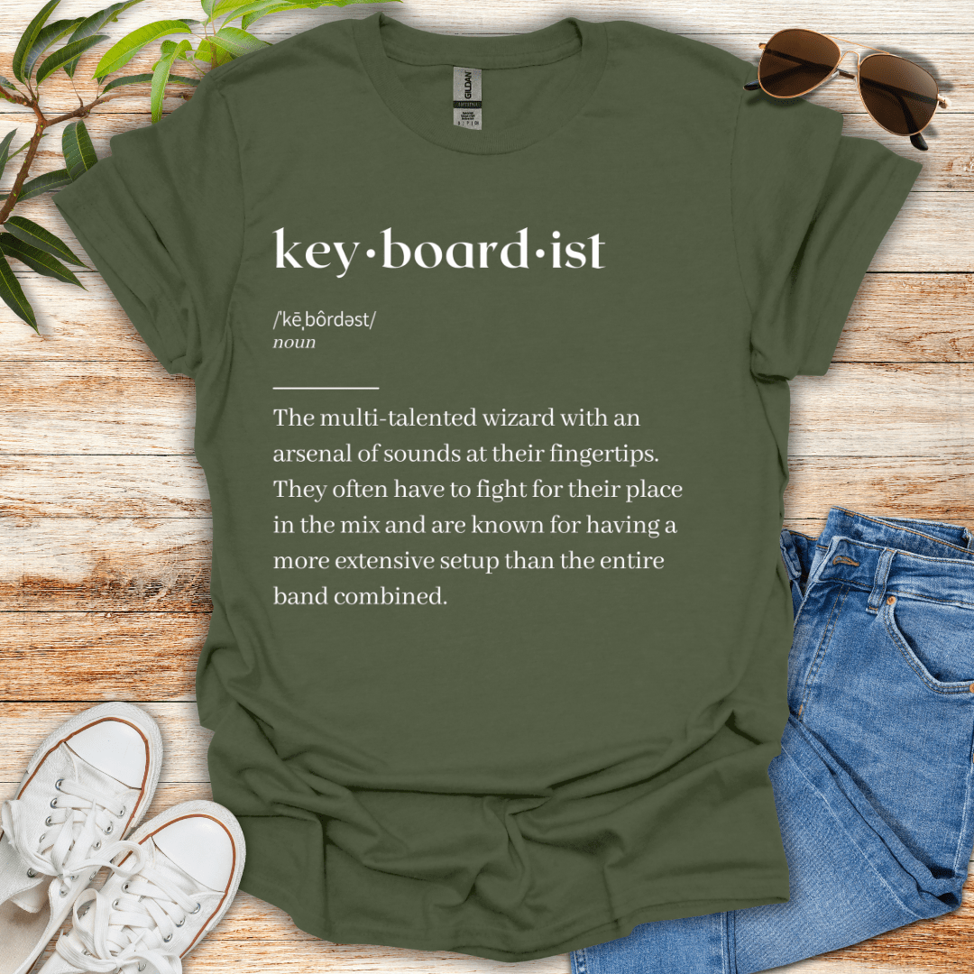 Definition - Keyboardist Tee