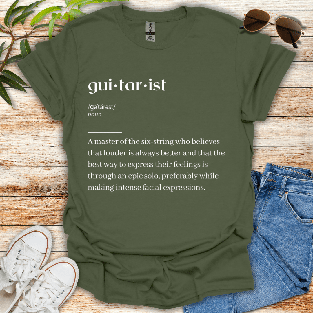 Definition - Guitarist Tee