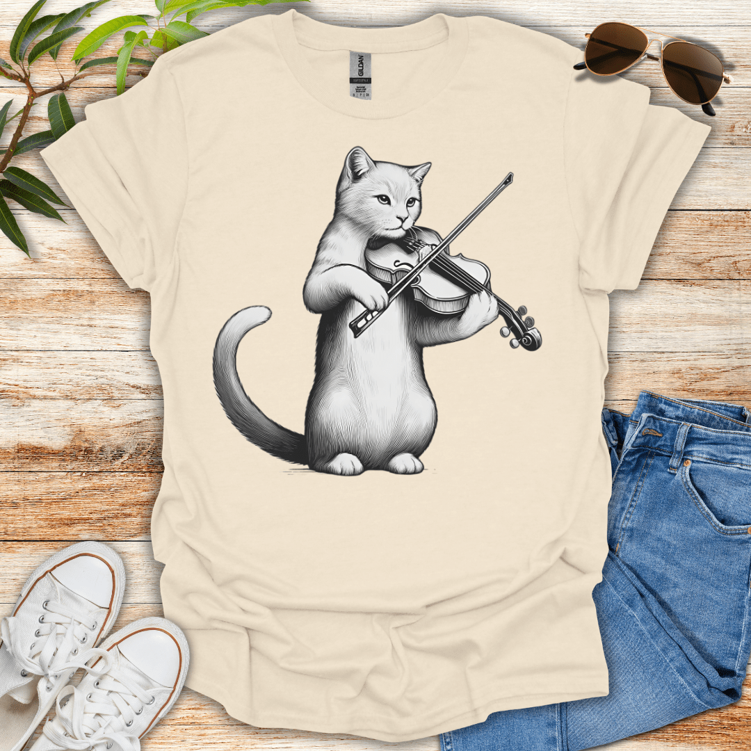 Cat Strings Tee