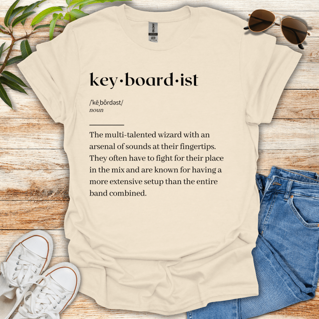 Definition - Keyboardist Tee