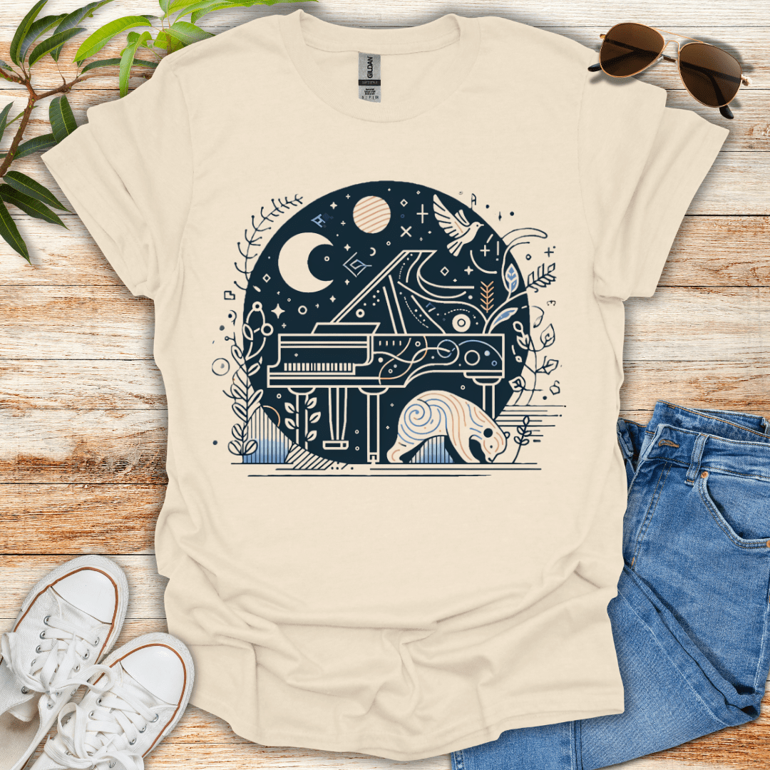 Piano Bear Tee