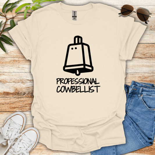 Professional Cowbellist Light Tee