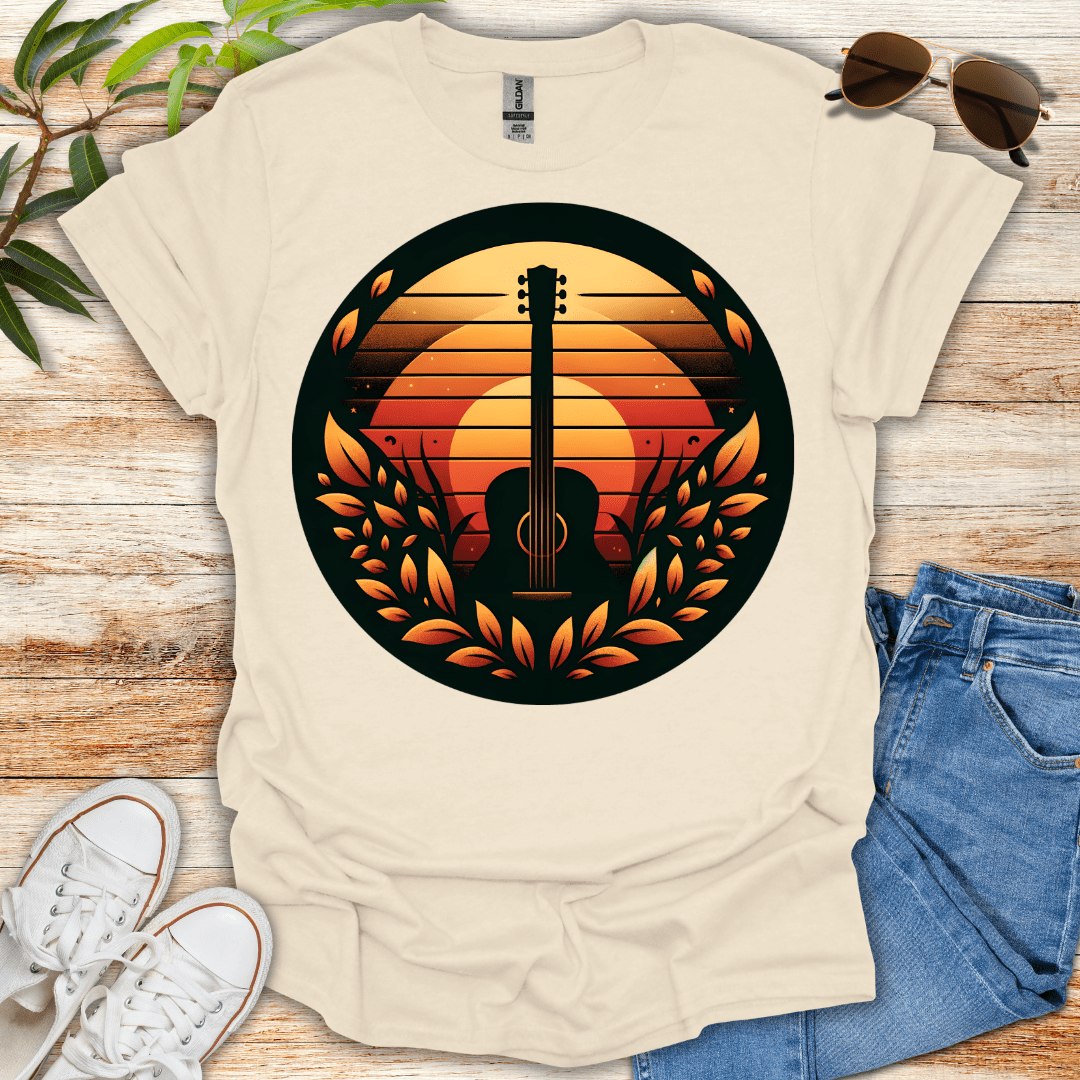 Sunset Strings Tee