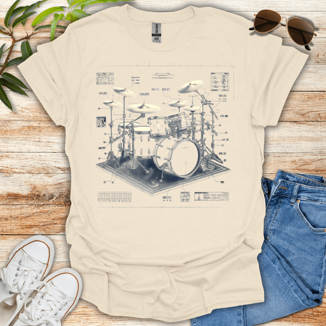 Drum Print Tee