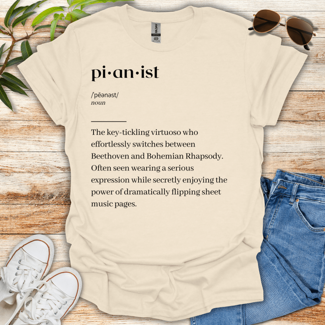 Definition - Pianist Tee