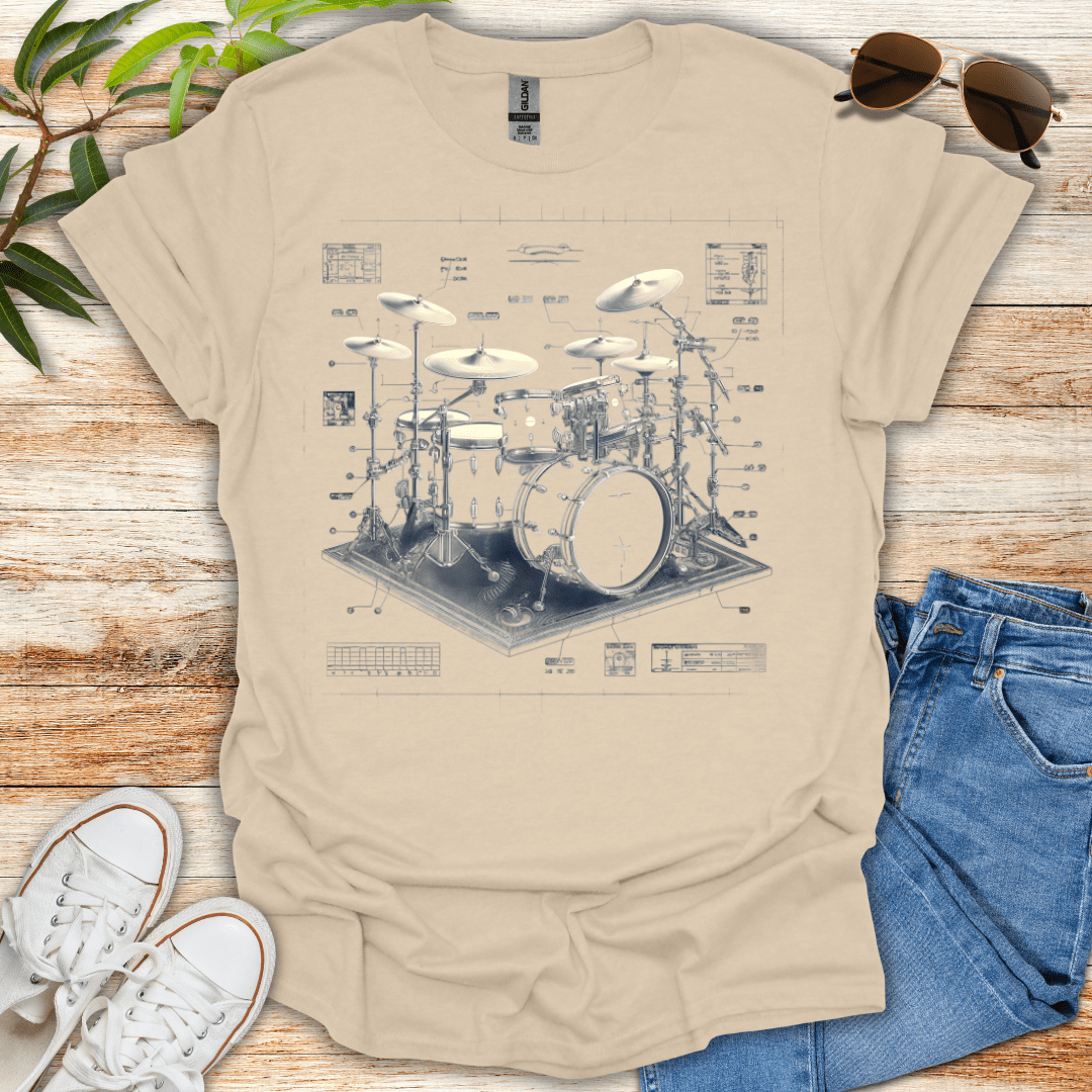 Drum Print Tee